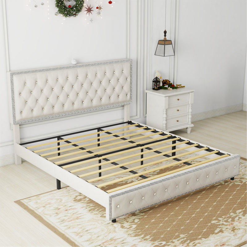 Cadre de lit grand avec projecteur Galaxy