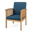 Chaises d'extérieur en bois pour 2 personnes - Rehaussez votre style avec 2-1927671492