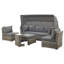 Tateos 6 Seater Rattan Sofa Set