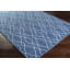 Tapis bleu marine / ivoire Wisser-1161988251
