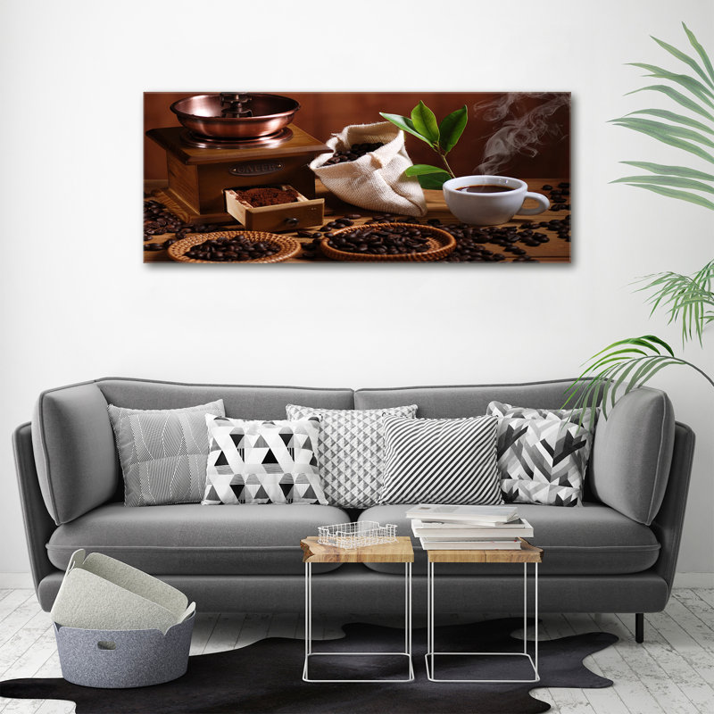 A Cup Of Espresso - No Frame Print on Canvas