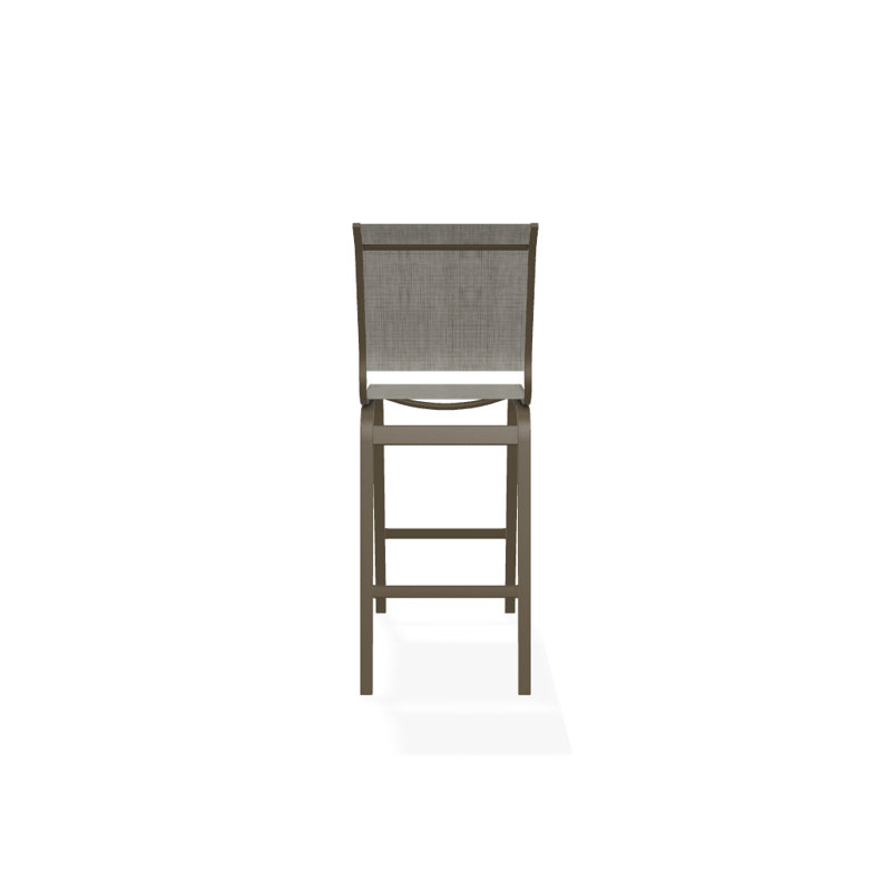 Tabouret de bar 29,5 po Holna, Bois de plage texturé, Fumée