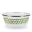 Set of 4 Green Scallop Salad Bowls