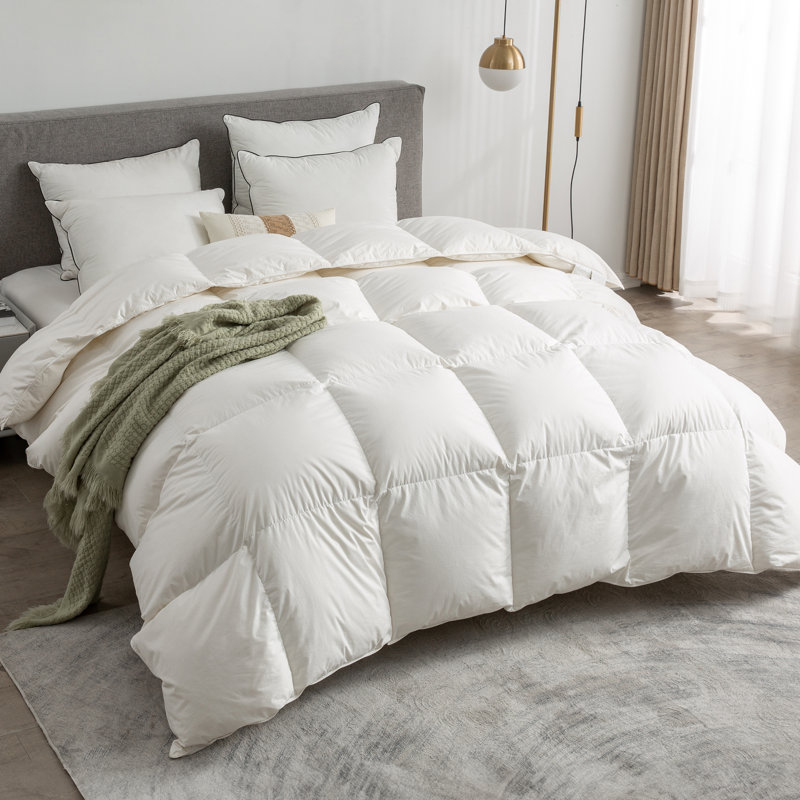 Insert de couette en duvet d'oie légère toutes saisons, Très grand