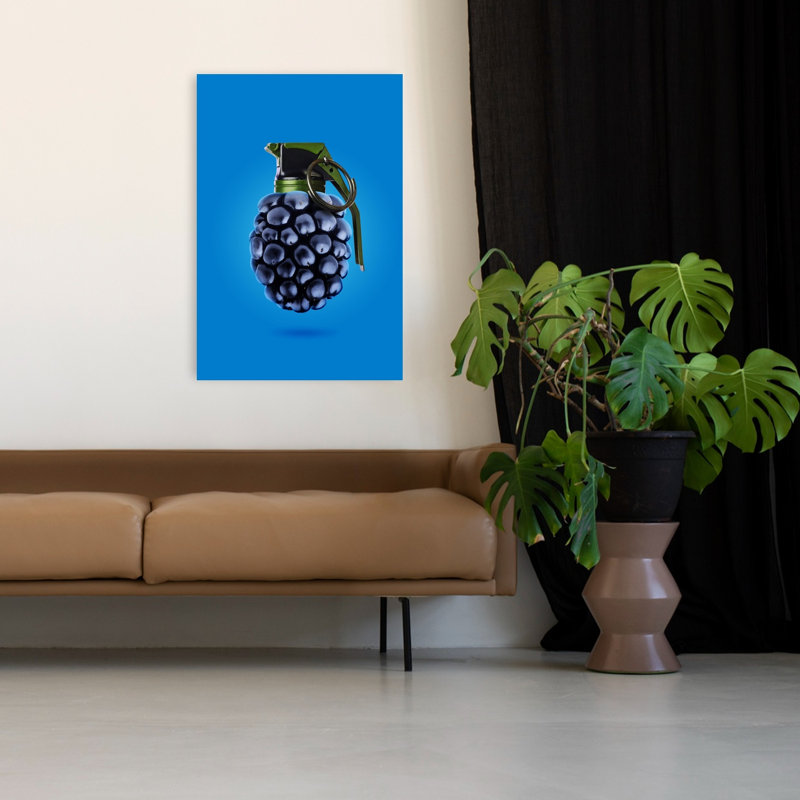Impression d'art mural Blackberry Grenade, H 48 po x l 32 po