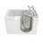 Ella Royal 32"x52" Acrylic Soaking Walk-In-Bathtub, Right Inward Swing Door, Heated Seat, 5 Piece Fast Fill Faucet, 2" Dual Drain-92418146