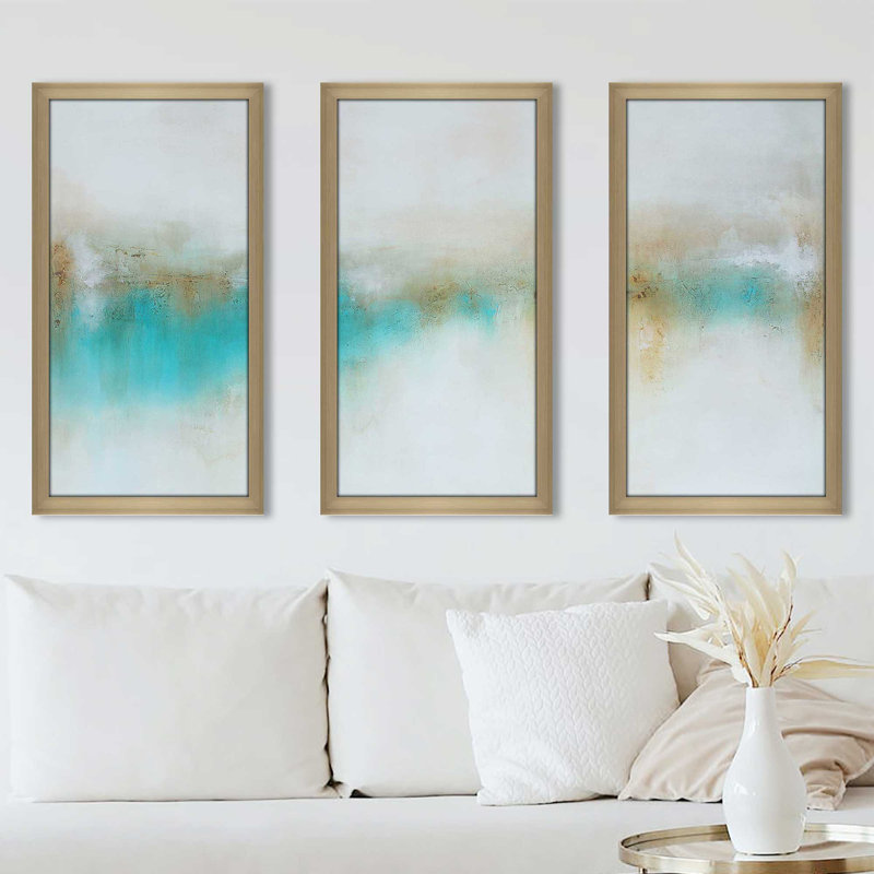 " Wonderland " 3 - Pieces, 40.5" H x 25.5" W x 1" D