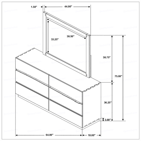Dimensions du produit
