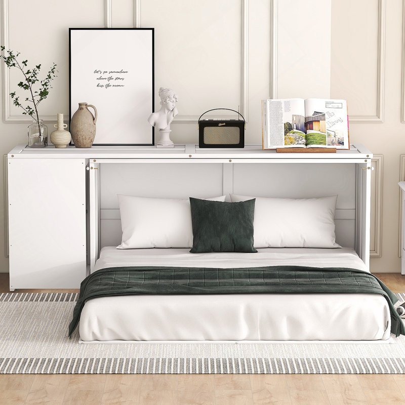 Lit escamotable avec bureau rotatif Murphy