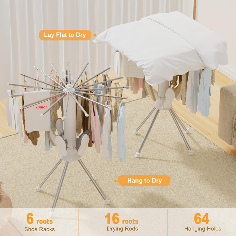 Outdoor Portable Drying Rack Clothing
