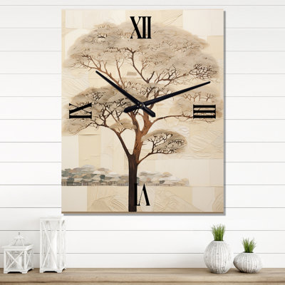 Daequon - Tree African Very Wall Clocks