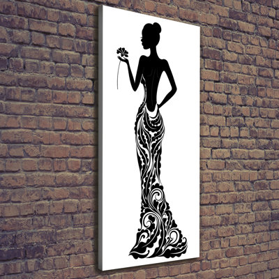 Fashion Illustration - Wrapped Canvas Print