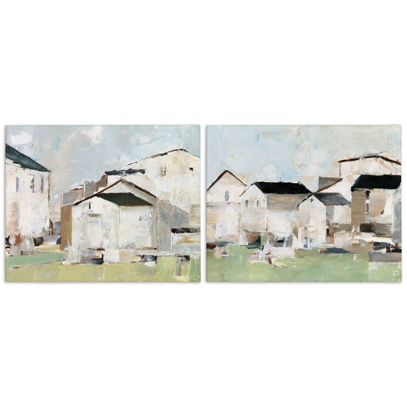  Ensemble d'art mural en toile Cluster of House View 2 par Ethan Harper, H 16 po x l 20 po