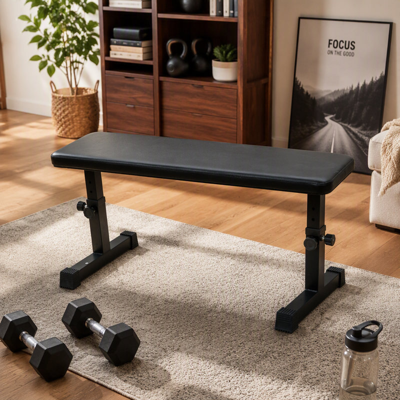 Banc de musculation plat Home Dumbbell Stool Home Fitness
