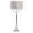 Bevill 28.75'' H Silver Buffet Lamp with Crystal Accents