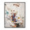 Abat-jour floral aux tons de terre, estampe numérique, design par Design Fabrikken