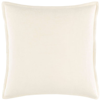 Sumptuous Chenille Ivory Sham