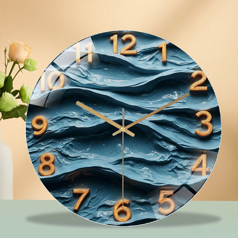 Horloge murale Ocean Wave