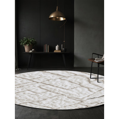 Machine Washable Grey Area Rug