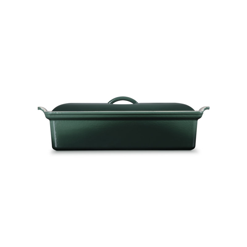 Le Creuset Enameled Cast Iron Traditional Rectangular Terrine, 2 Qt.- Marseille, Green