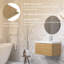 Meuble-lavabo moderne à rayures avec lavabo simple-1629074917