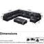Edorta Upholstered U-Shaped Sectional-128833356
