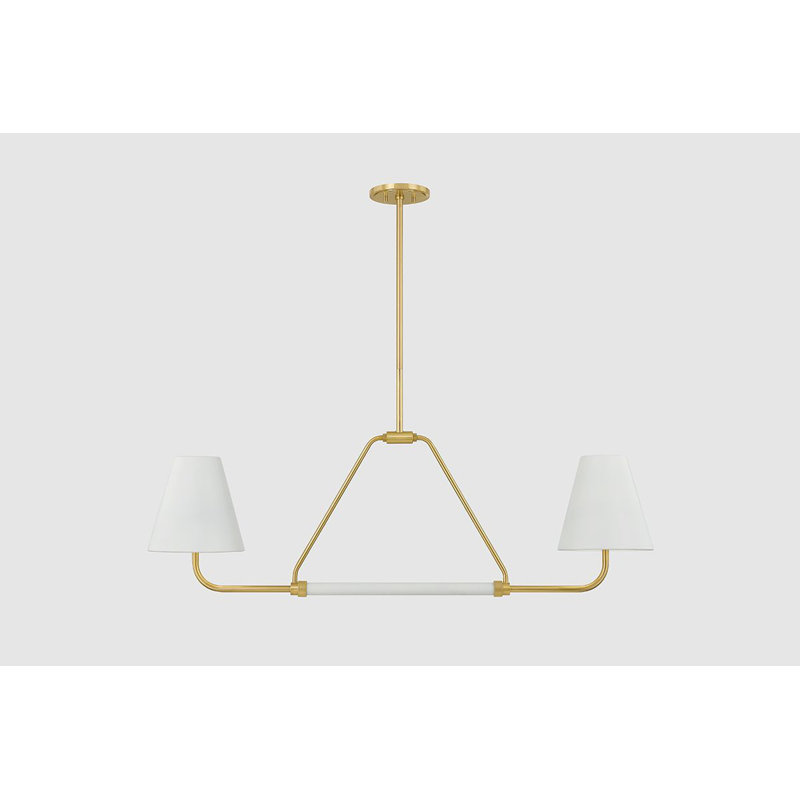 Luminaire linéaire à 2 lumières Georgann par Zoe Feldman x Mitzi