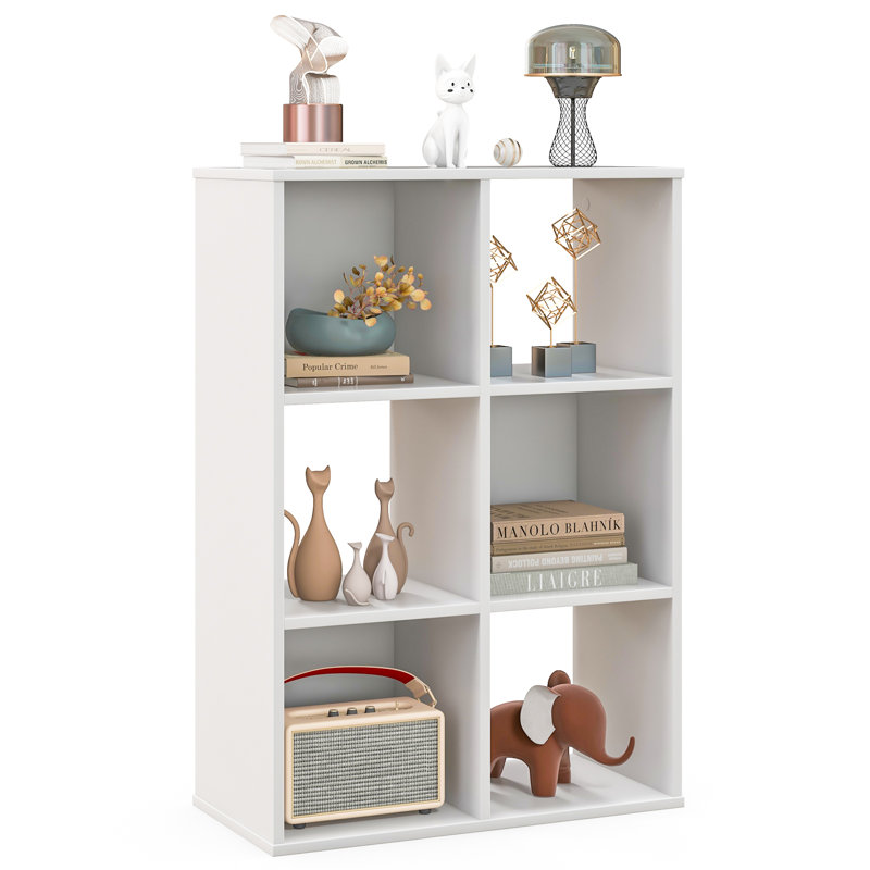 Monaldo 90cm H x 30cm W Cube Bookcase