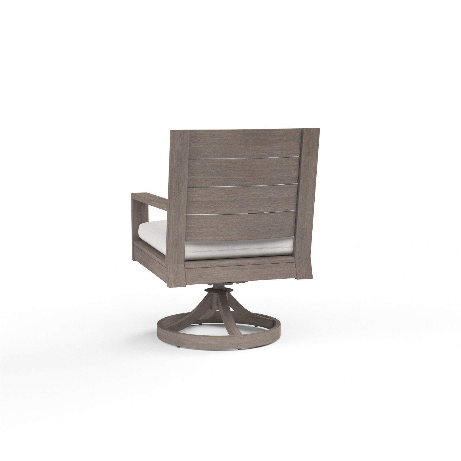 Laguna Swivel Sunbrella® Patio Armchair, Canvas Natural Sunbrella® Canvas