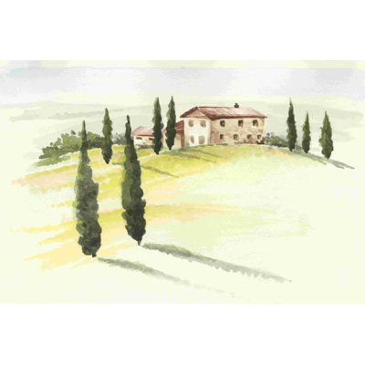 " Tuscan Villa I " by Jennifer Paxton Parker Painting Print
