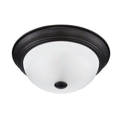 Miesner Glass Flush Mount
