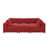 Velours côtelé rouge sélectionné