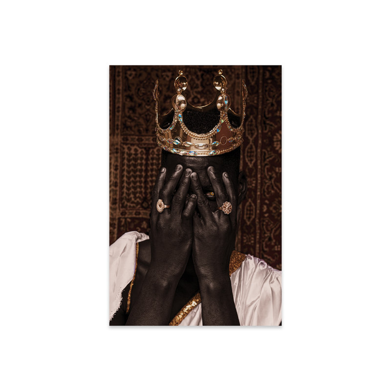 «Haochen Black King On Plastique / Acrylique» par Harry Odunze, impression