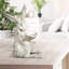 Carved Bunny and Baby with Book