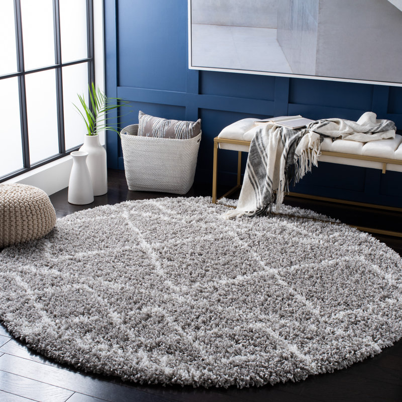 Tapis à poils longs 400 po Gillard Pro Lux, Rond 6 pi 7 po