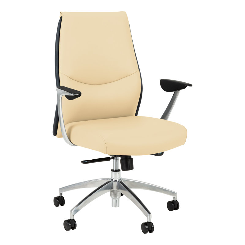 Lexi-Mai Mid Back Task Chair, Beige