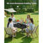Table de camping pliante et portative