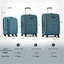 Ensemble de 3 valises extensibles Softside Valise
