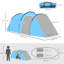 Arnlaugur 4Pop-up Camping Tent w/ Ground Sheet 4 Windows-68838019