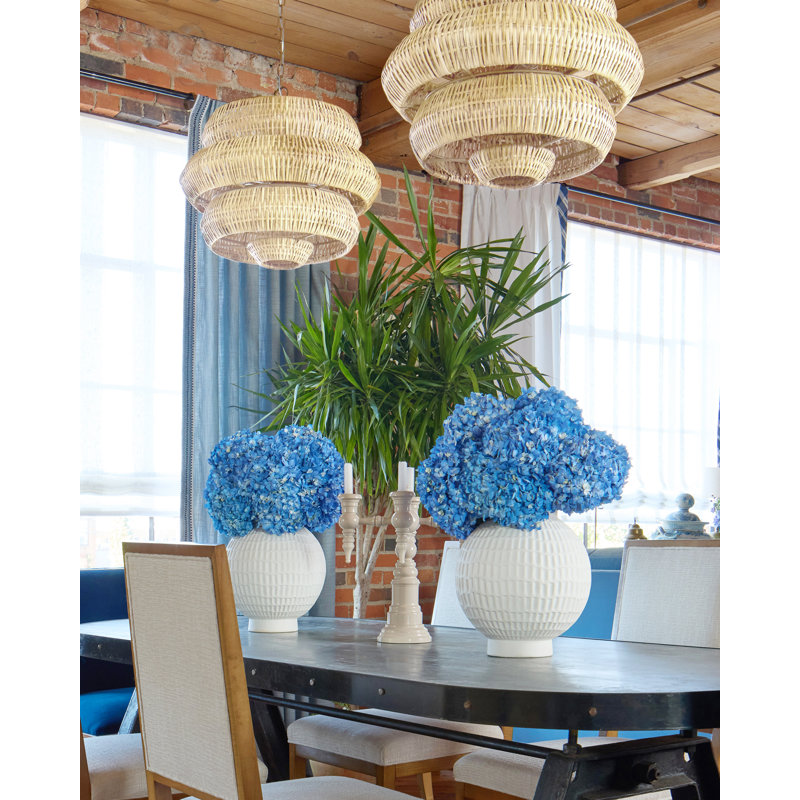 Antibes Chandelier, 20" H x 22.5" W x 22.5" D, 3 Lights