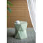 Tapered Green Garden Capiz Stool