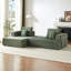 Canapé d'angle modulaire en forme de L, convertible 2 en 1, 2 places en mousse, accoudoirs amovibles avec poches de rangement, 2 coussins de dossier et 2 coussins décoratifs pour salon-1528849880-1528849881