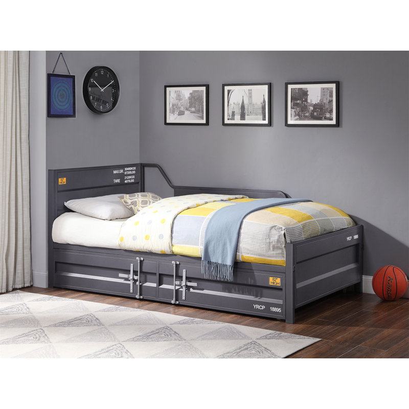 Cargo Bed, White, Full