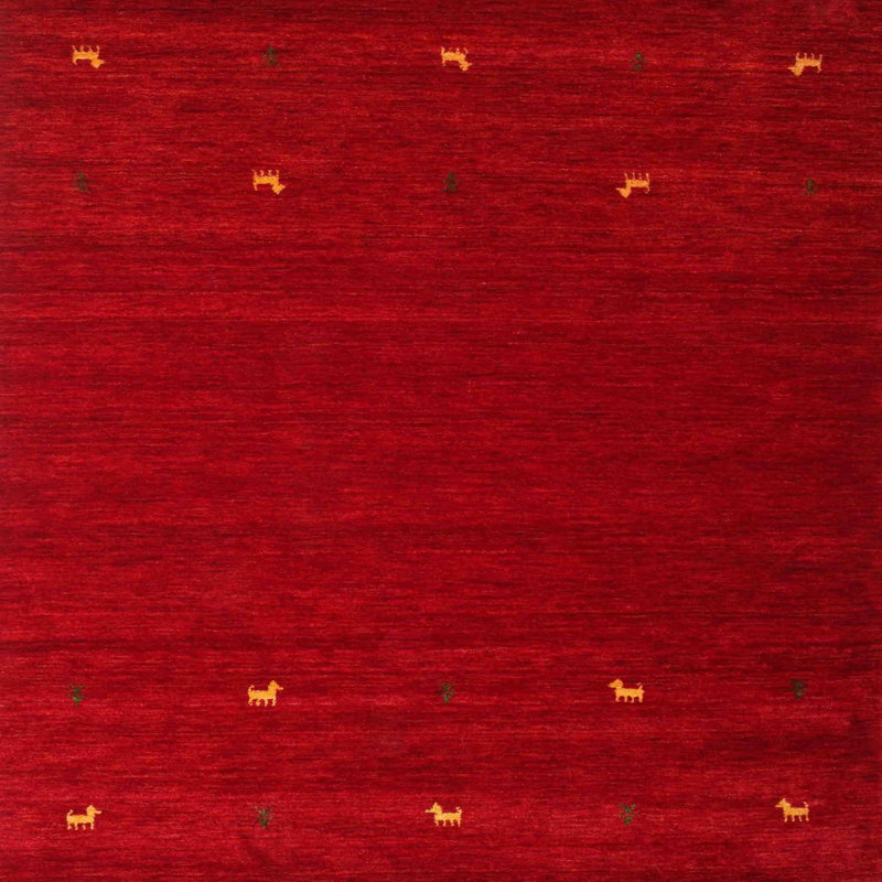 Tapis rouge Nishi, Carré 7 pi