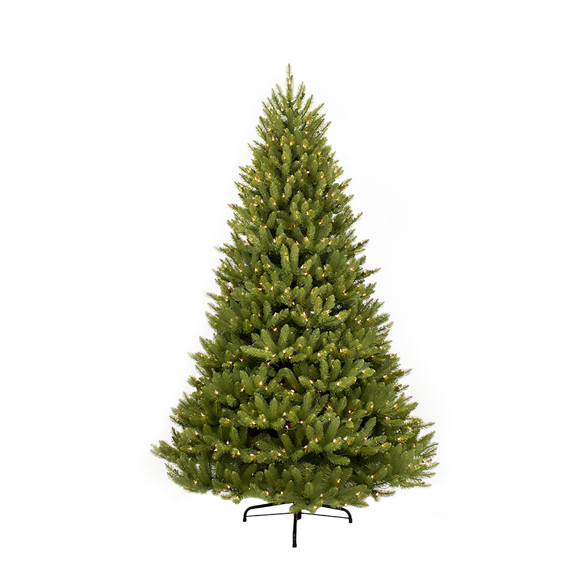 Lighted Artificial Fir Christmas Tree, 12' H
