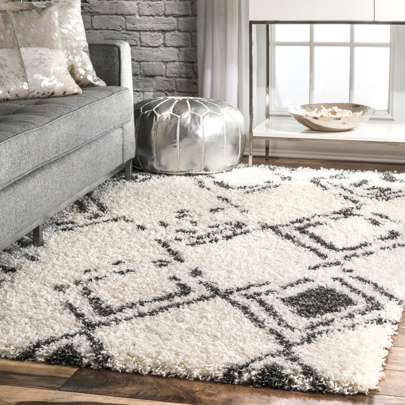 Rafe Geometric Indoor Rug, Rectangle 5'3'' x 7'6''