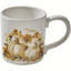  Ensemble de 4 tasses d'automne à récolte brune