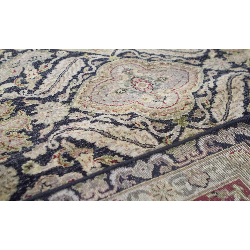 Wool Oriental Area Rug, Rectangle 8'9" x 11'11"