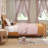 Arite Solid Wood Low Profile Sleigh Platform Bed with Matching Footboard-1653540577-1637700608