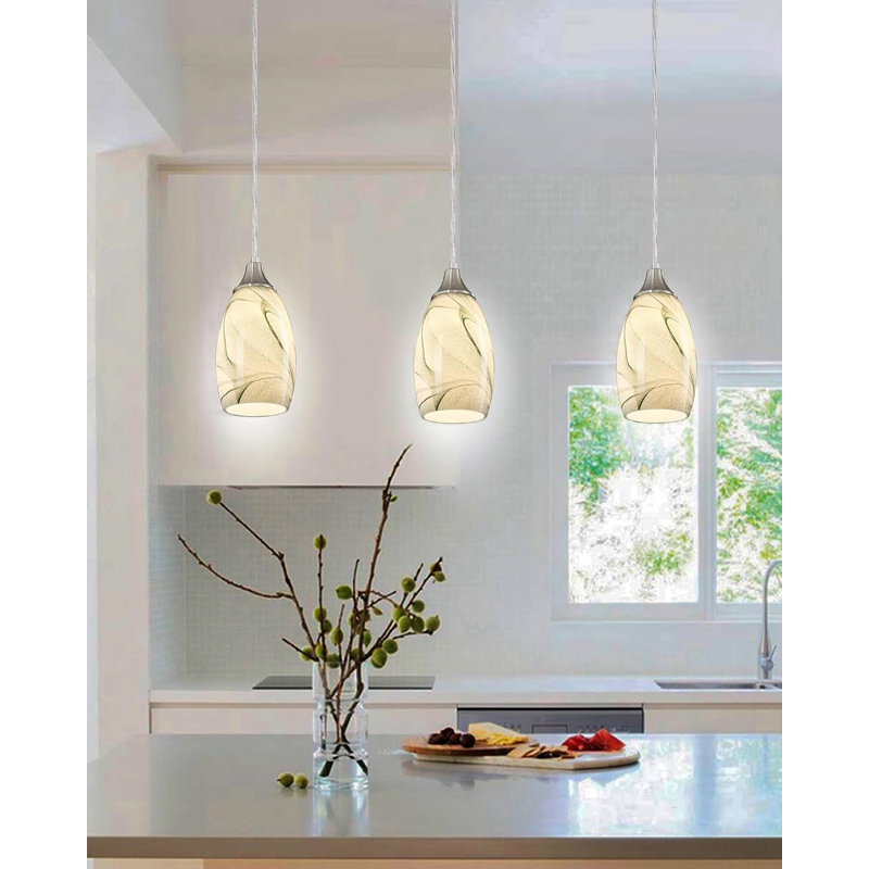 Luminaires suspendus pour îlot de cuisine